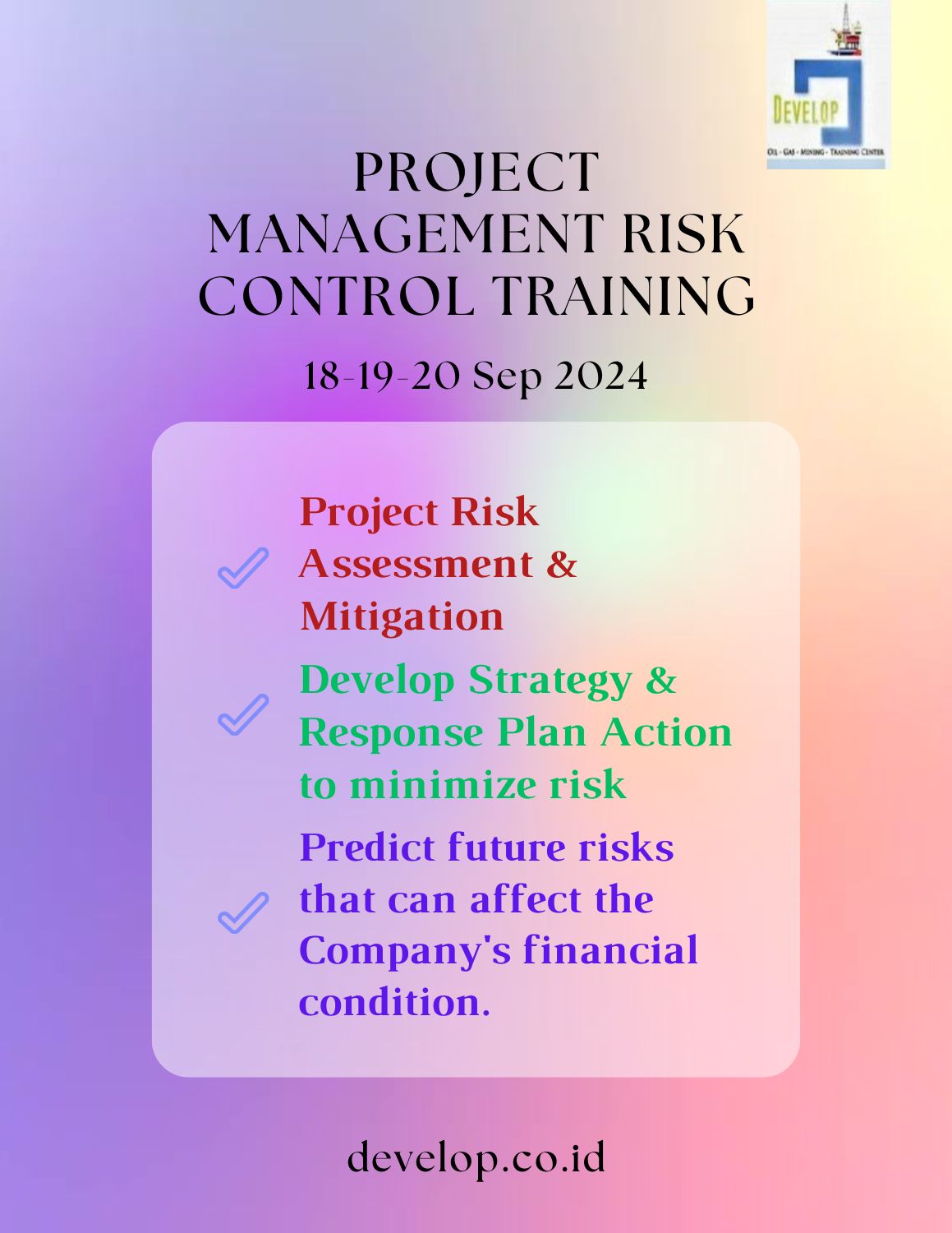 Project Risk Control Training